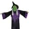 Huge Lighted and Animated Talking Witch Commercial Outdoor Halloween Decoration - 15'